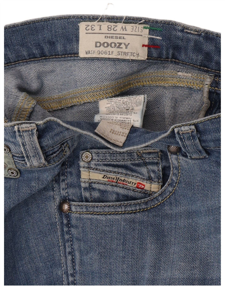 Diesel Jean Slim Doozy Femme W28 L32 Bleu Coton
