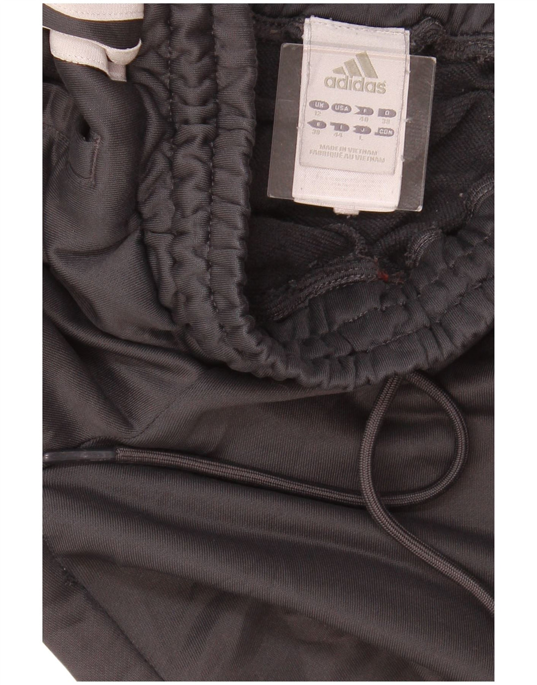 ADIDAS Pantalon de survêtement pour femme UK 12 Medium Noir Polyester