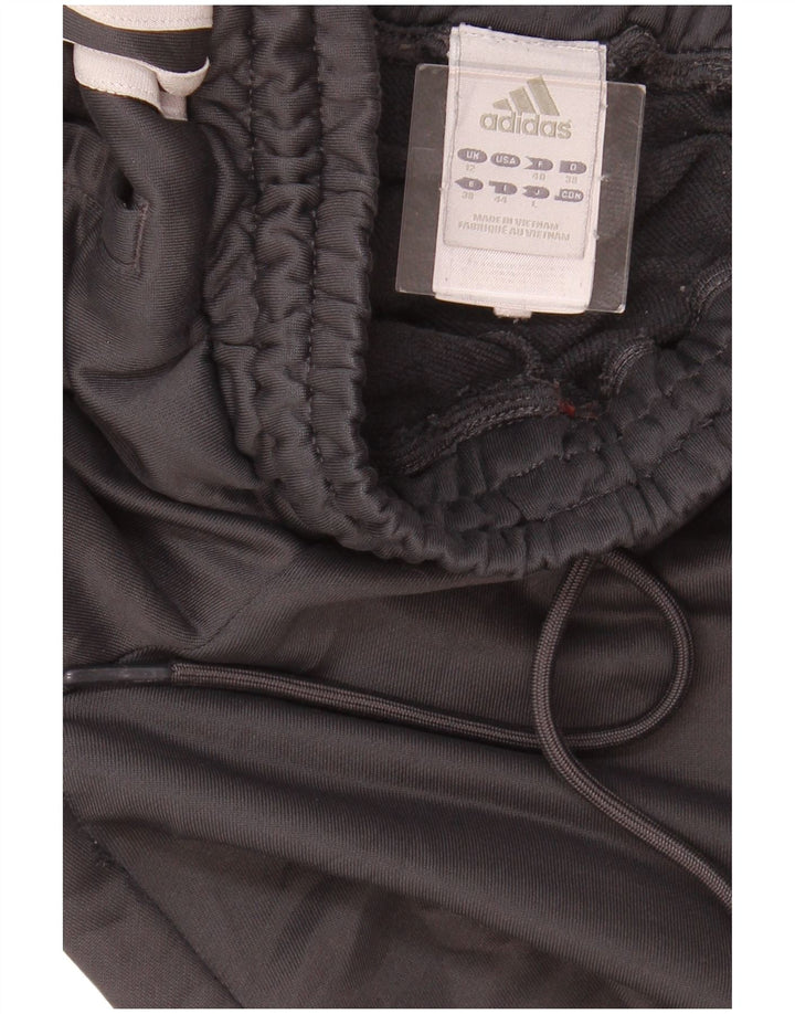 ADIDAS Pantalon de survêtement pour femme UK 12 Medium Noir Polyester