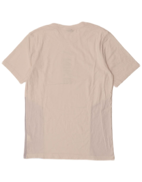 Nike T-shirt graphique en coton color block blanc moyen pour homme