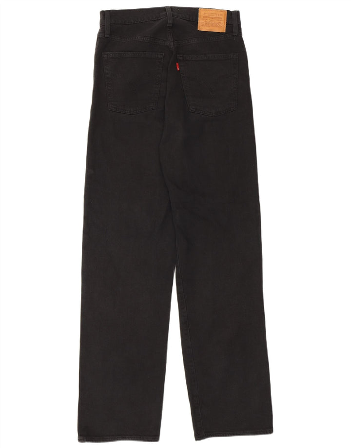 Levi's Jean Droit Ribcage Femme W27 L29 Coton Noir