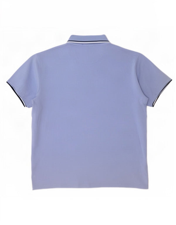 Champion Polo Homme 2XL Bleu Rayé