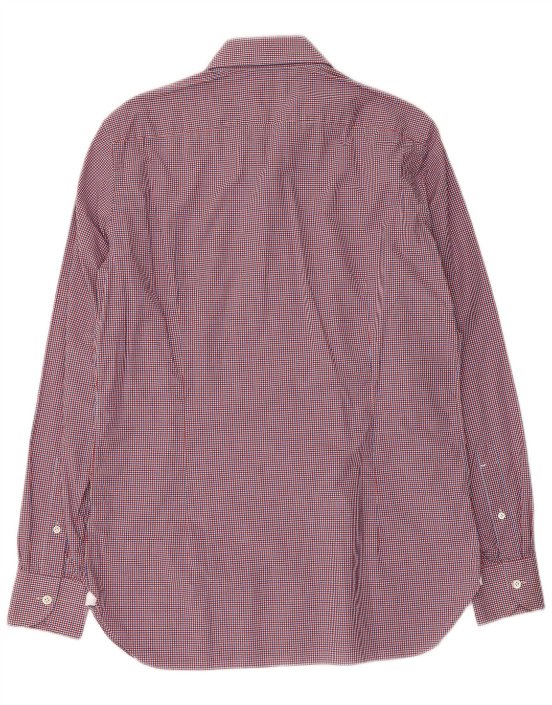 BORRELLI Chemise Homme Taille 39 15 1/2 Coton à Carreaux Multicolore Moyen