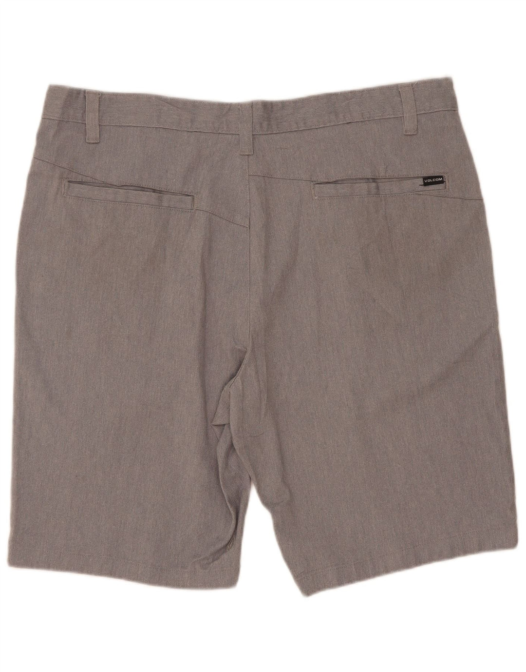 Volcom Short Chino Homme W38 XL Gris Coton