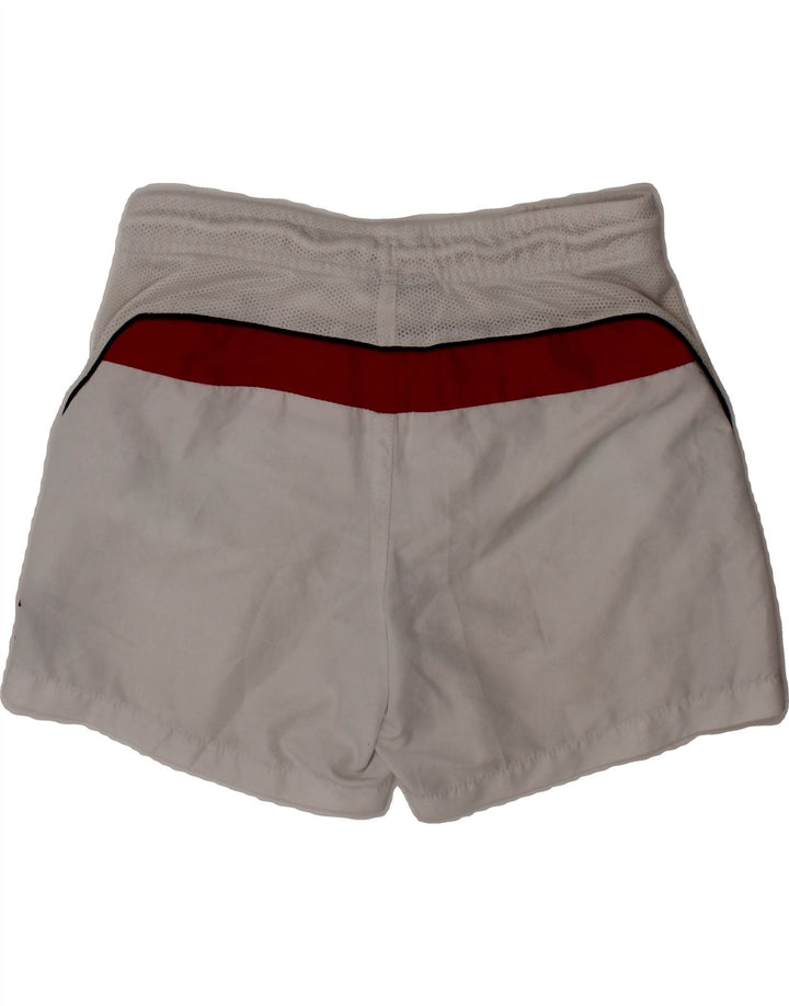 LOTTO Boys Sport Shorts 7-8 Years White Colourblock Vintage Lotto and Second-Hand Lotto from Messina Hembry 
