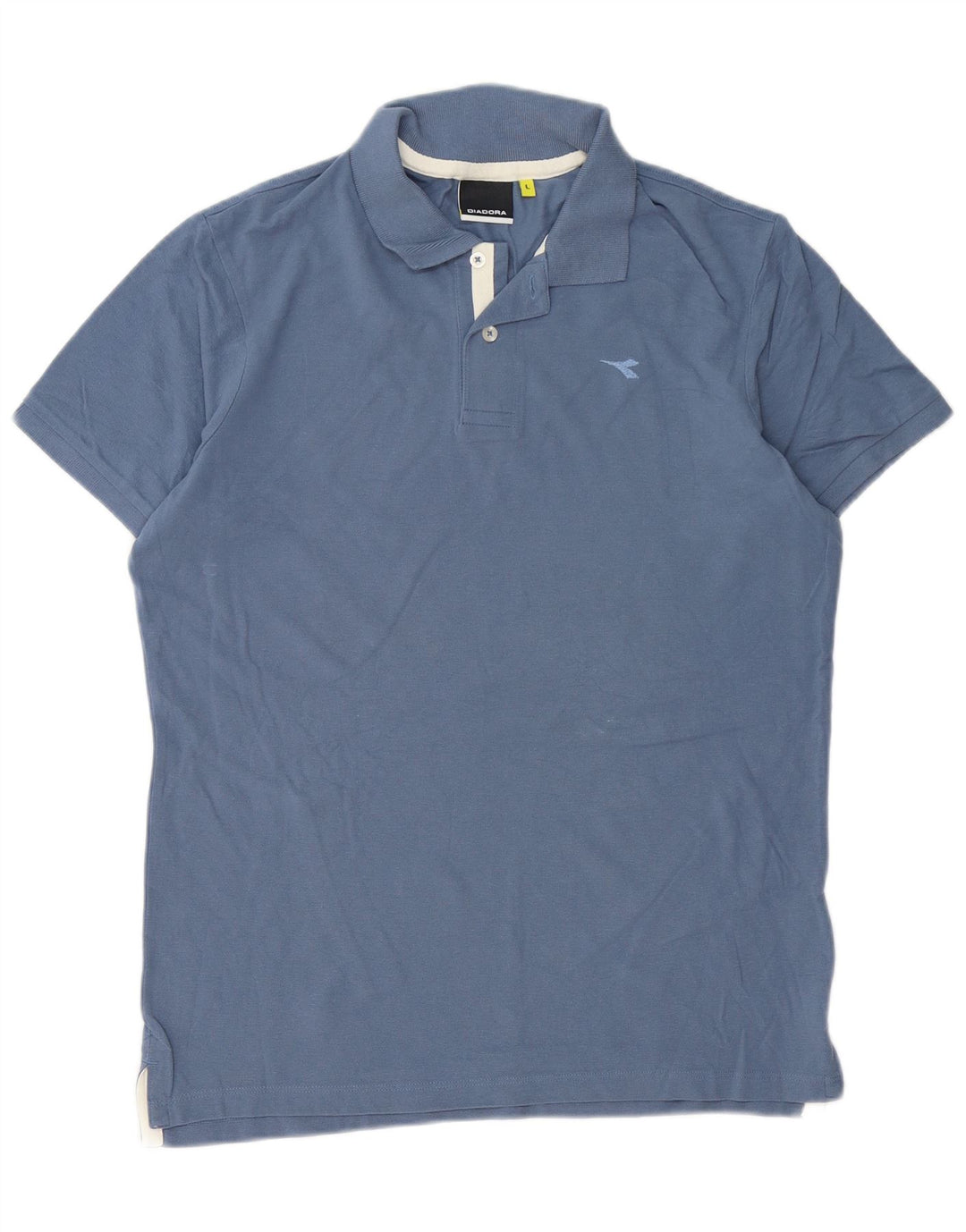 Diadora Polo Homme Grand Bleu Coton