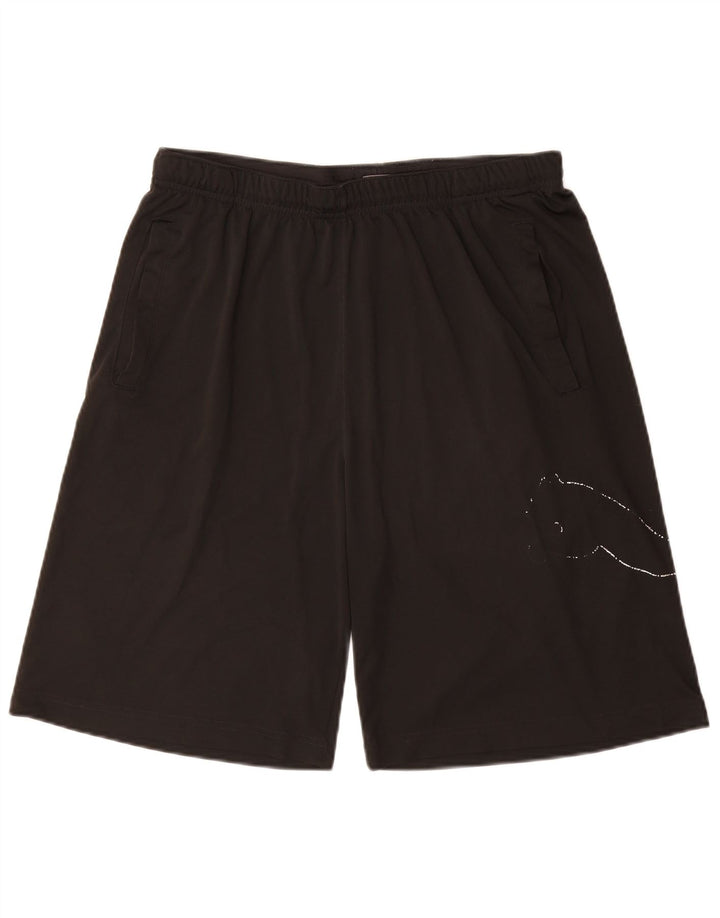 PUMA Short de Sport Graphique Homme XL Noir