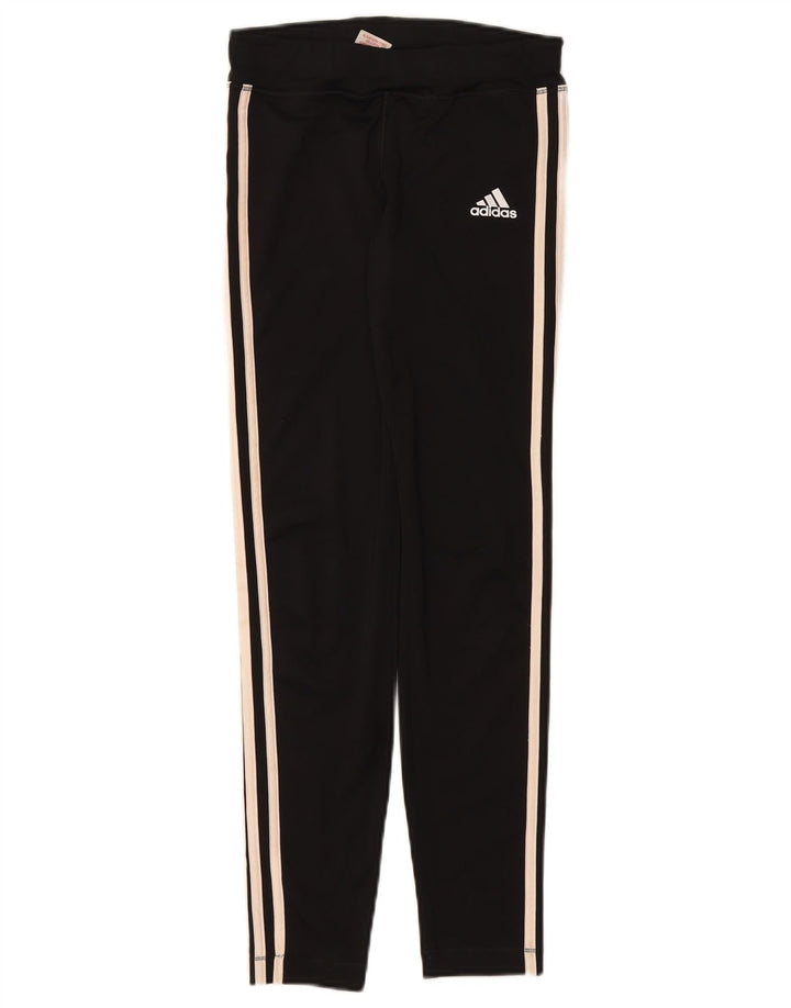 ADIDAS Leggings Climalite Filles 13-14 ans Grand Noir Polyester