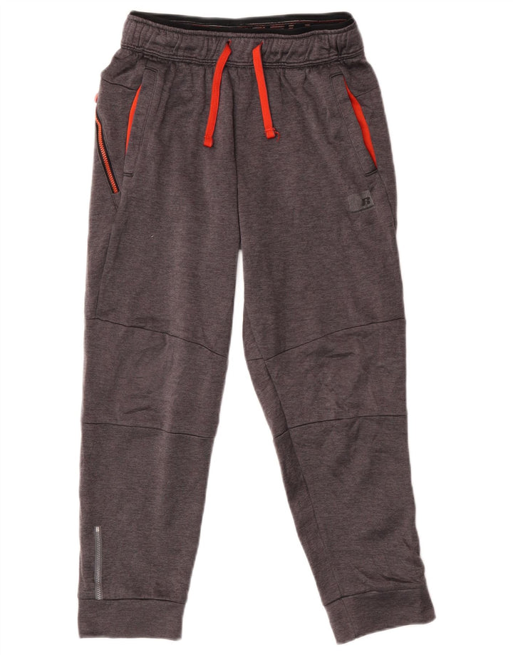 Russell Athletic Pantalon de survêtement pour garçon 10-11 ans Gris Taille L