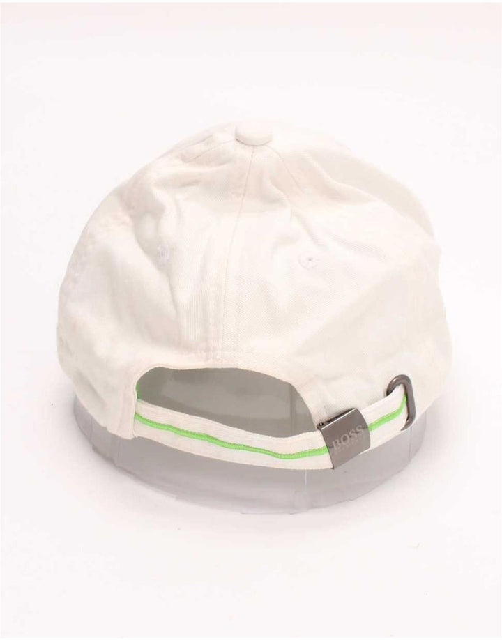 Hugo Boss Casquette de baseball graphique pour homme Taille unique Blanc Coton