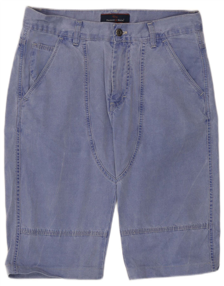 Harmont & Blaine Short Chino Homme IT 48 Medium W30 Bleu