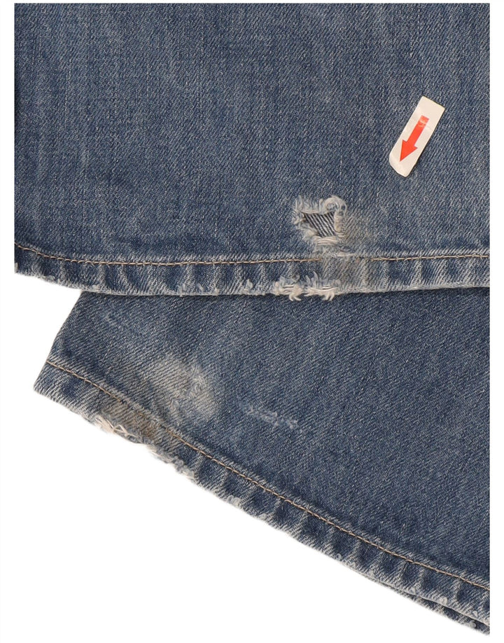 Jean Bootcut Femme Diesel W26 L33 Bleu Coton