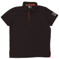 Helly Hansen Polo graphique pour homme 2XL en coton noir