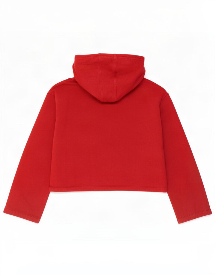 Champion Sweat-shirt court graphique pour femme UK 14 Rouge moyen
