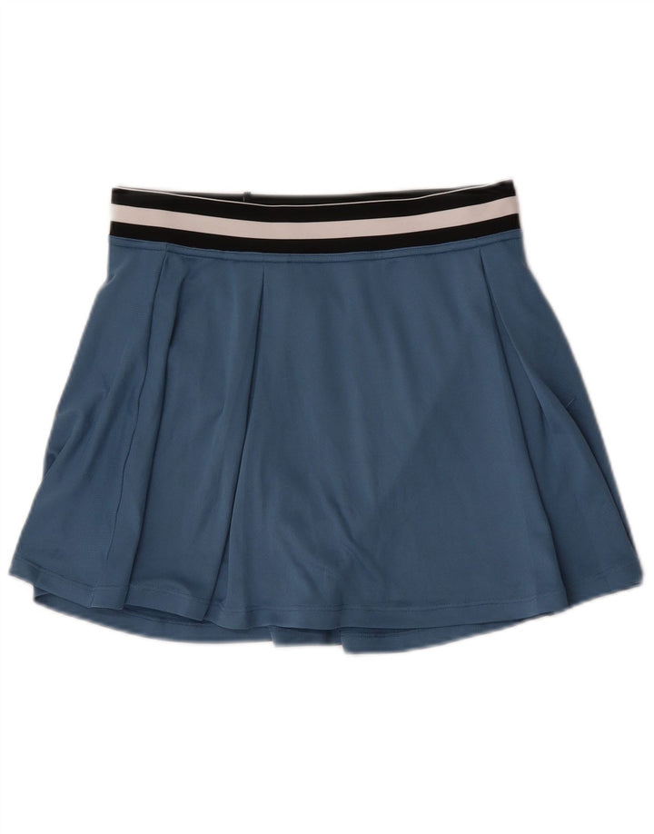 Nike Femme Dri Fit Skort UK 14 Bleu Moyen Colorblock