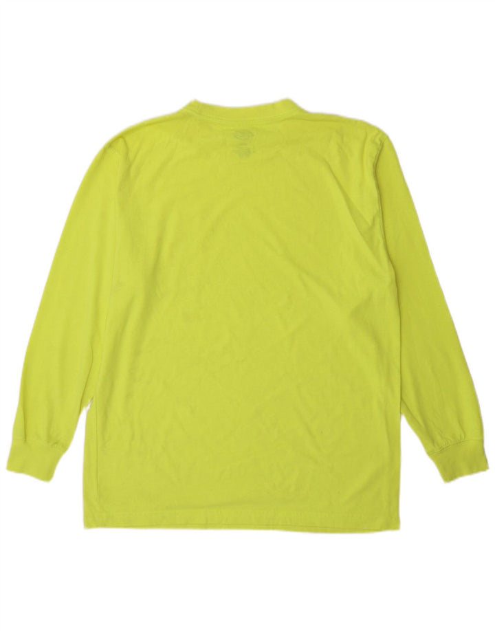 Dickies Haut à Manches Longues Homme Vert Moyen Polyester