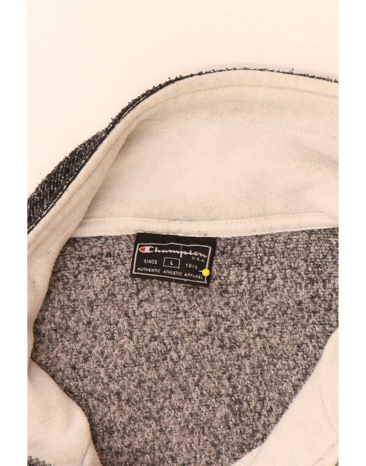 Champion Sweat-shirt graphique coupe ample pour homme, grand gris moucheté