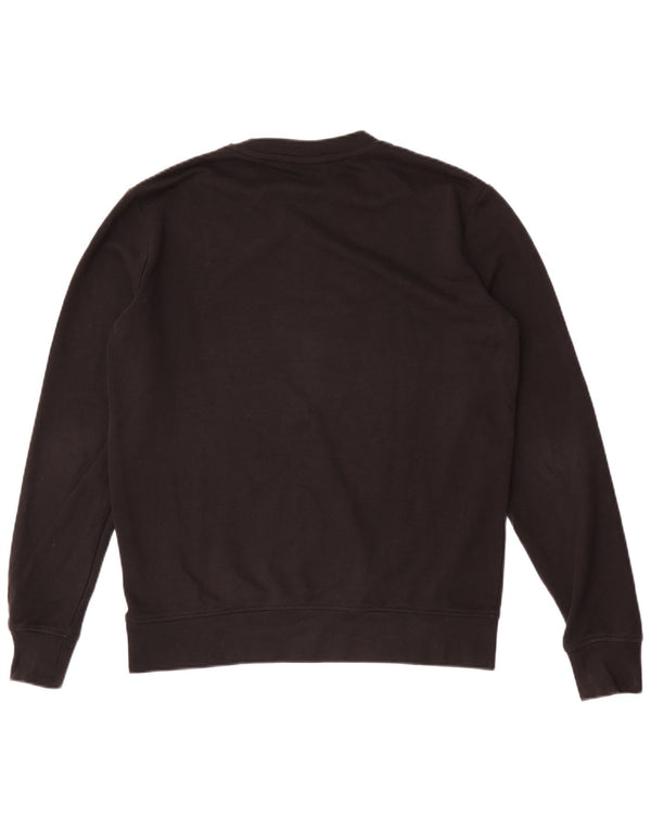 Ellesse Mens Graphic Sweatshirt Jumper Small Black Cotton