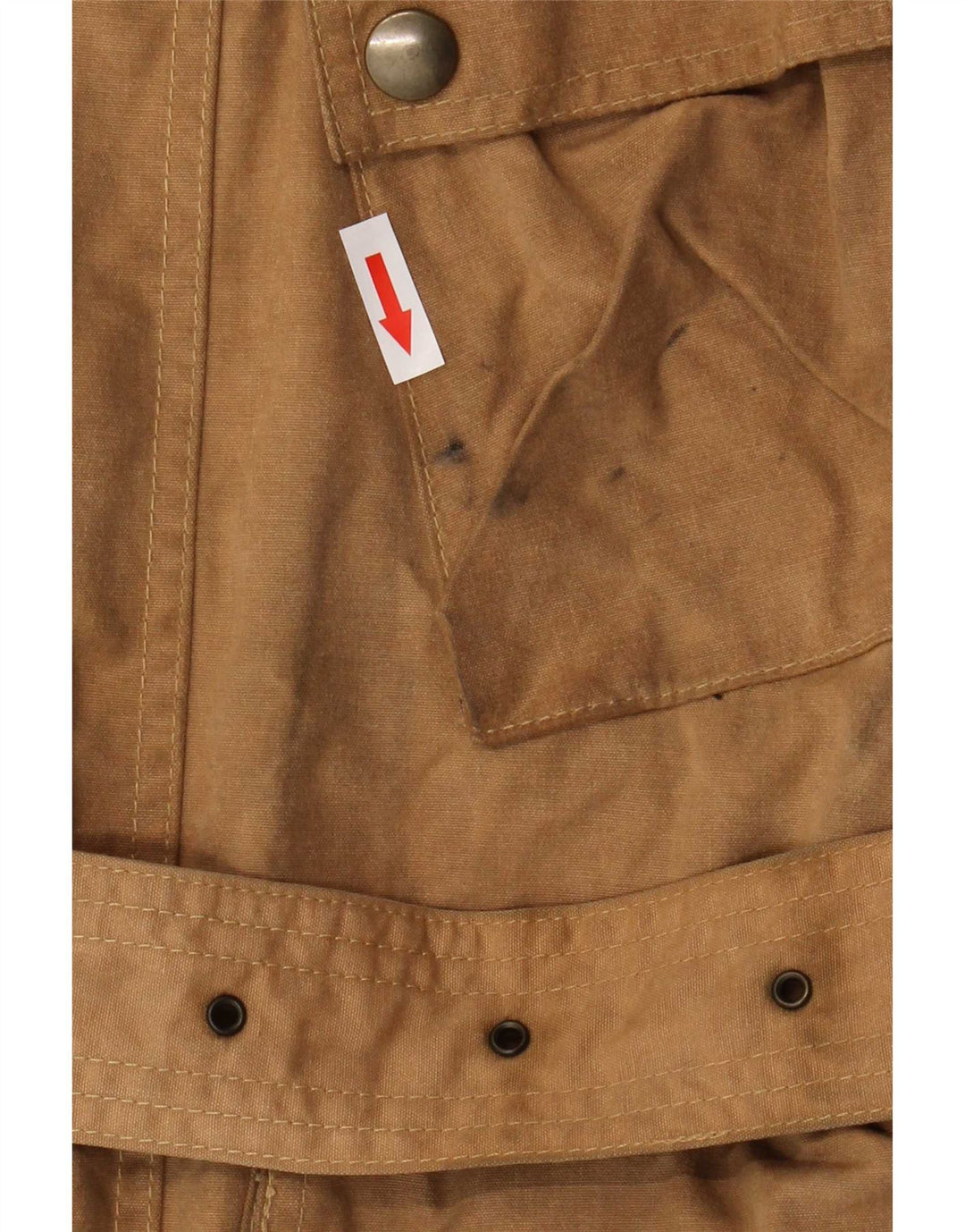 Belstaff Veste en coton ciré pour homme UK 40 Large Marron