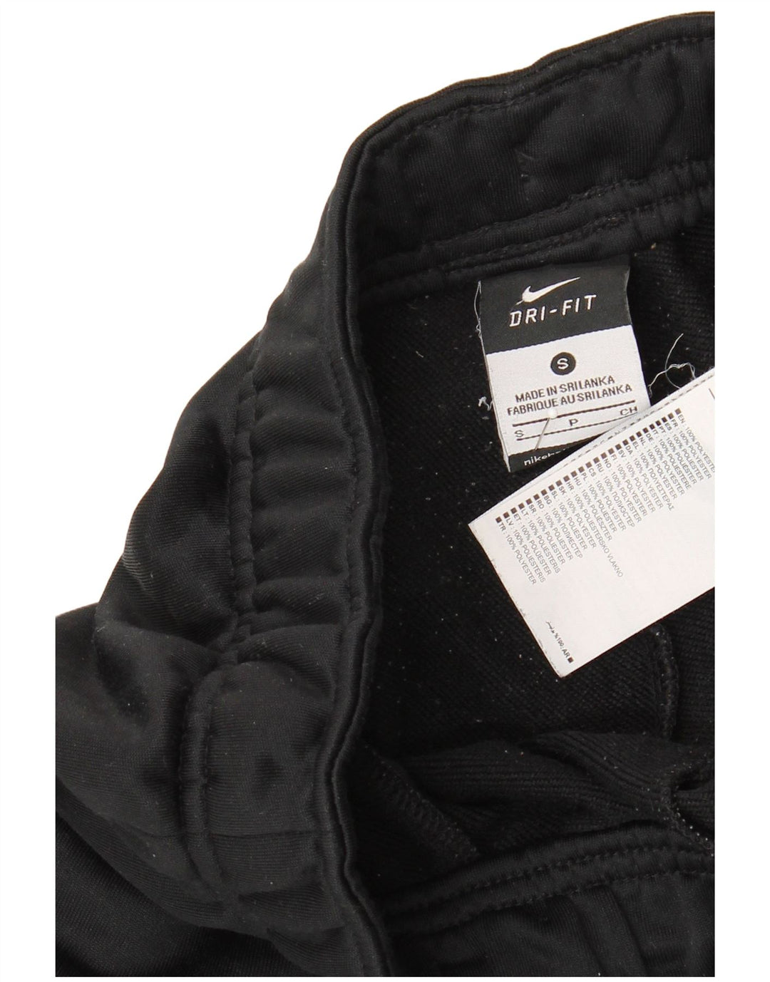 Pantalon de survêtement Nike Dri Fit pour hommes, petit, noir, polyester