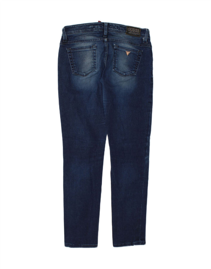 GUESS Womens Slim Jeans W30 L30 Blue Cotton Vintage Guess and Second-Hand Guess from Messina Hembry 