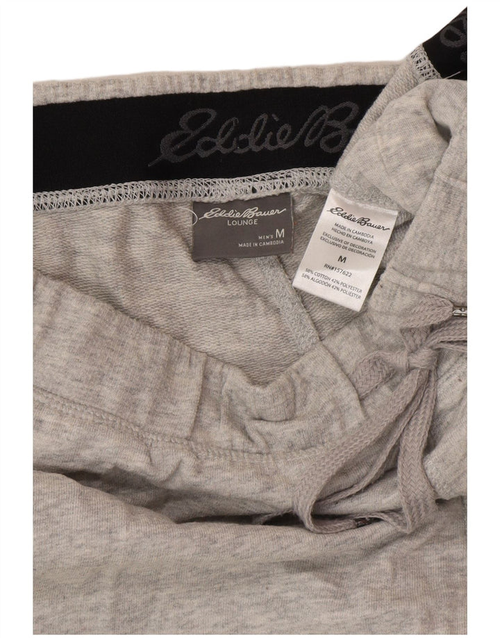 Eddie Bauer Pantalon De Survêtement Homme Gris Moyen Coton