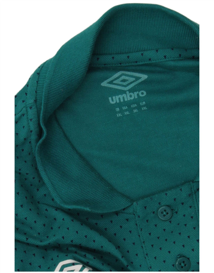 Umbro Polo Homme 2XL Turquoise