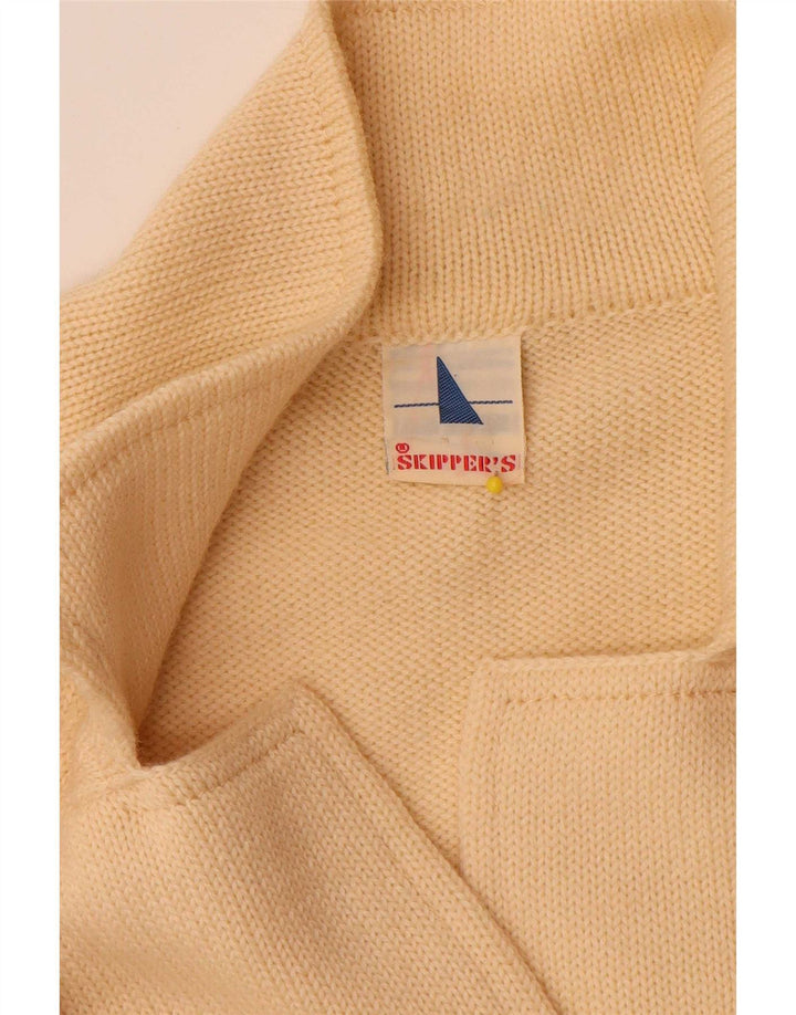 Skipper's Cardigan Femme Pull IT 50 XL Jaune Laine