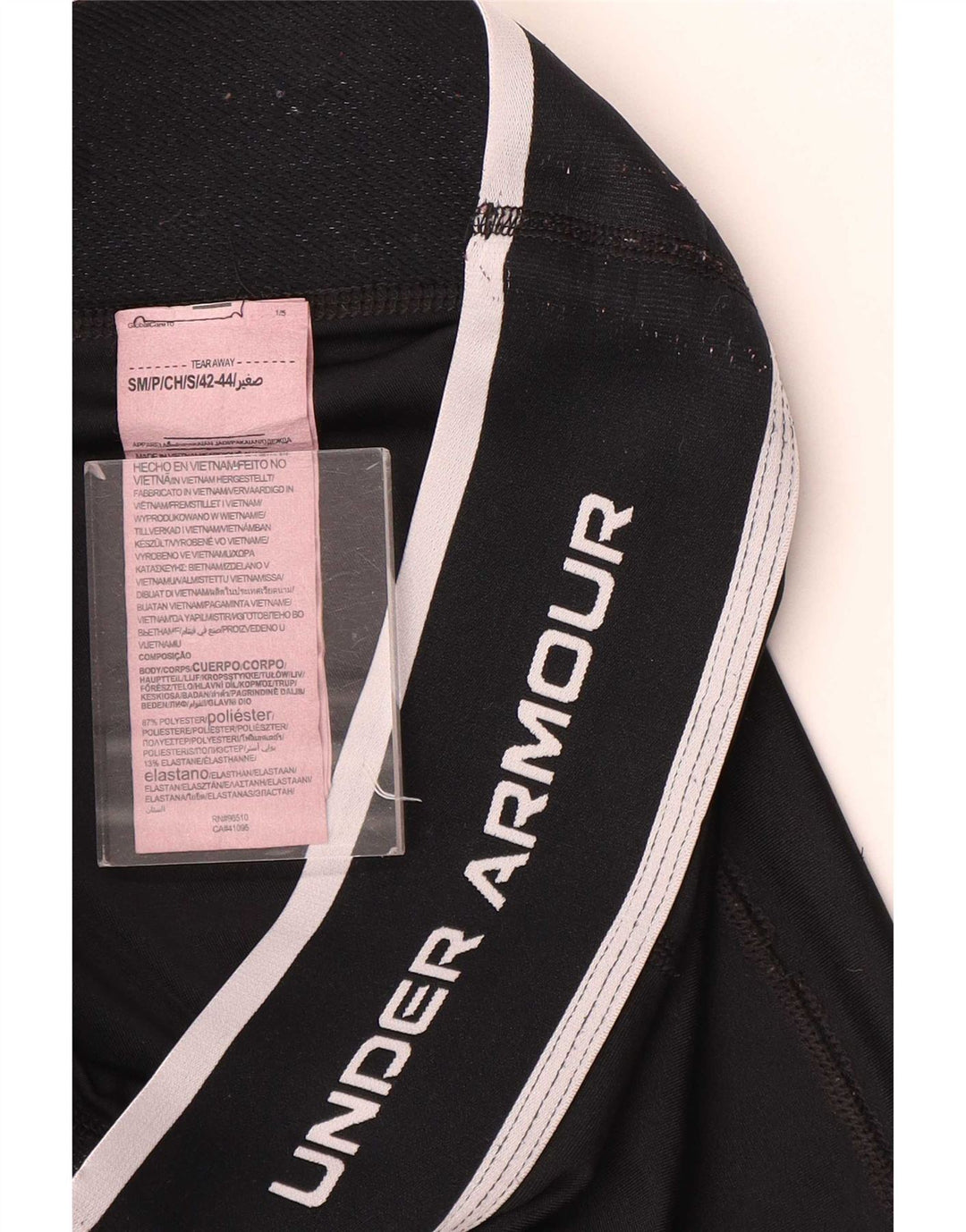 Under Armour Legging graphique pour femme UK 10 Small Noir