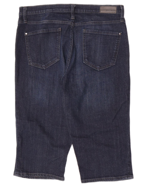 Dkny Short en jean pour femme US 8 Medium W30 Bleu marine en coton