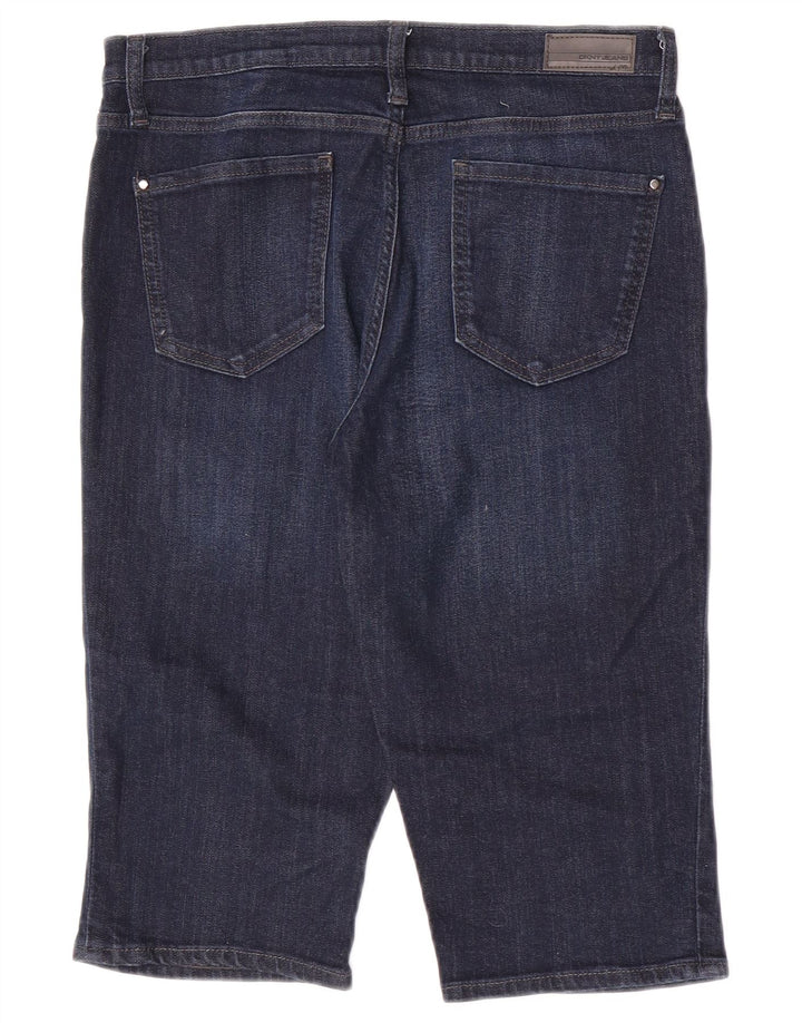 Dkny Short en jean pour femme US 8 Medium W30 Bleu marine en coton