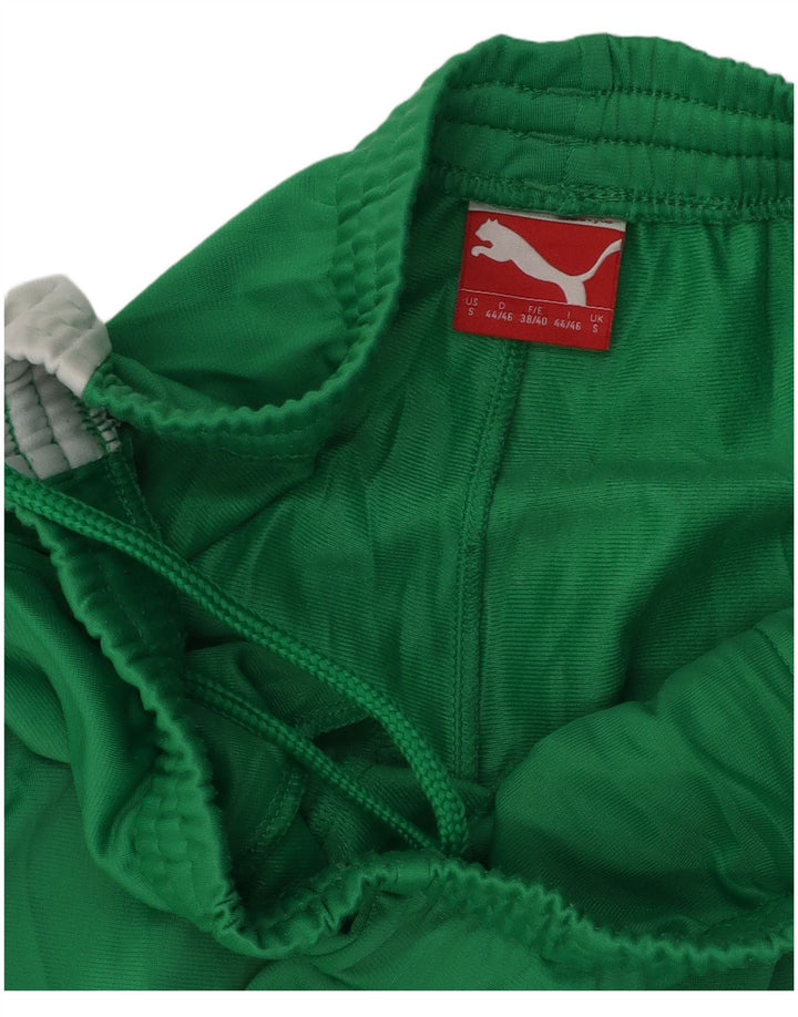 Puma Pantalon de Survêtement Homme Small Vert Colorblock Polyester