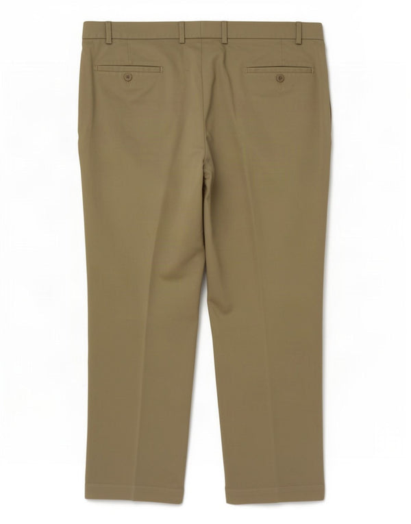 Marks & Spencer Pantalon Chino Droit Homme W44 L31 Beige Polyester