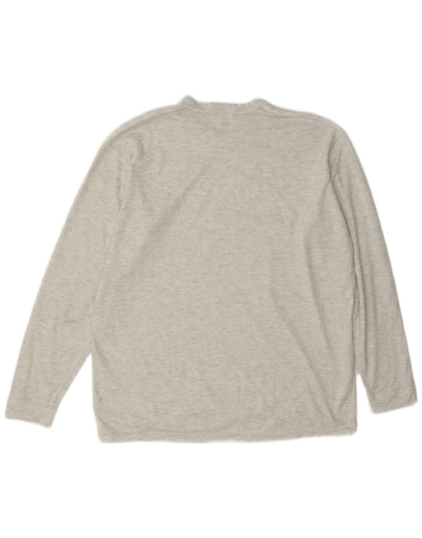 Patagonia Haut à manches longues pour hommes en polyester moucheté grand gris