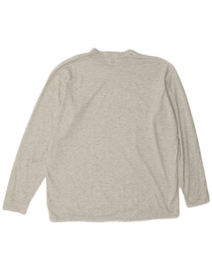 Patagonia Haut à manches longues pour hommes en polyester moucheté grand gris