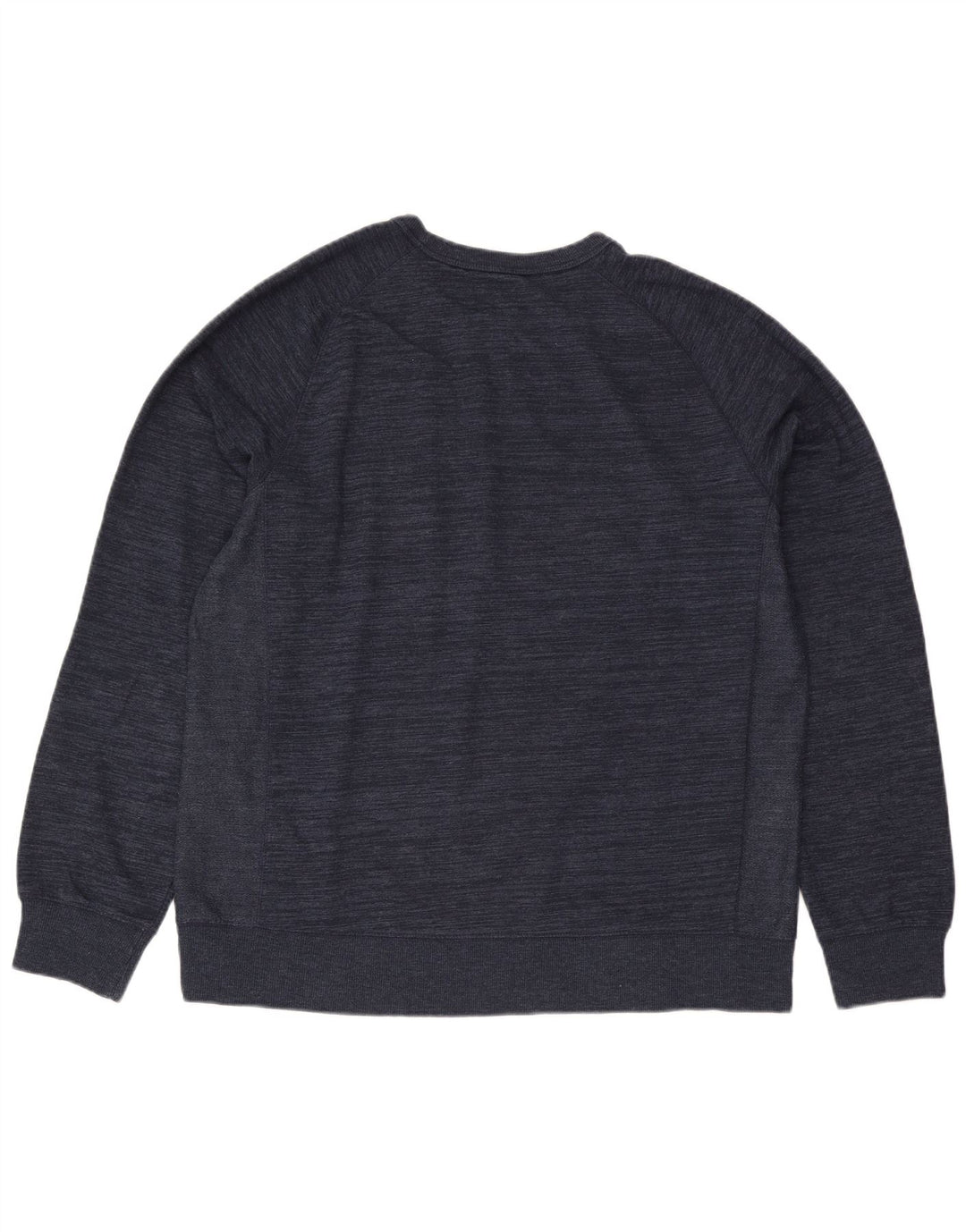 Champion Sweat-shirt pour homme en coton moucheté bleu marine 2XL