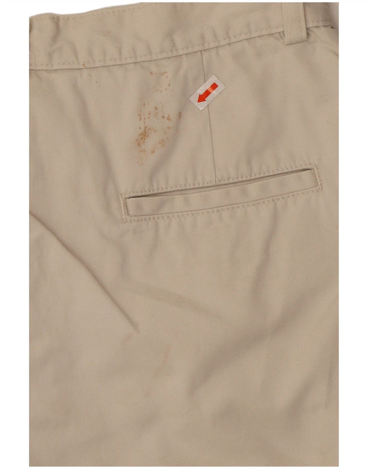 Eddie Bauer Short chino pour femme US 10 Large W30 Blanc