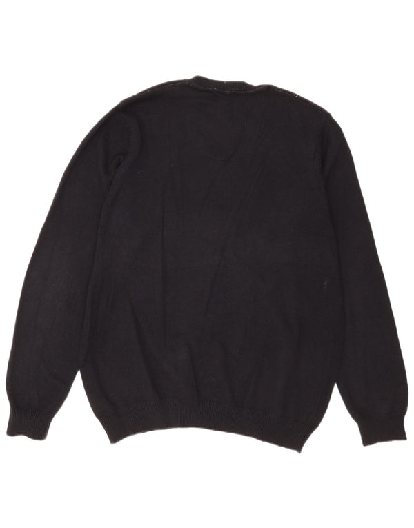 Marks & Spencer Pull Blue Harbor Col V Homme Bleu Marine Moyen