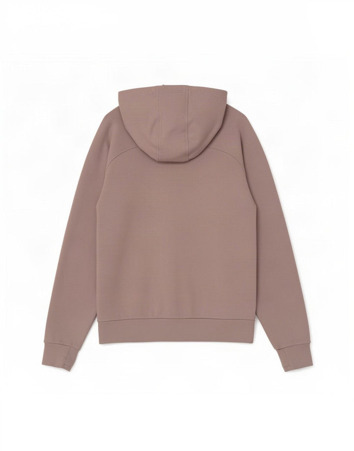 Puma Pull à capuche zippé pour homme, grand, gris, coton