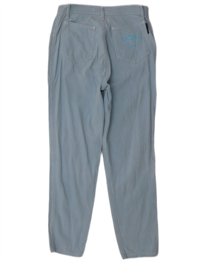 Krizia Jean Fuselé Homme W32 L28 Bleu Coton