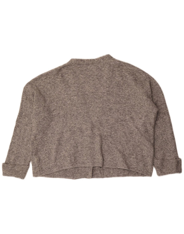 Marks & Spencer Pull cardigan surdimensionné pour femme UK 18 XL Gris moucheté