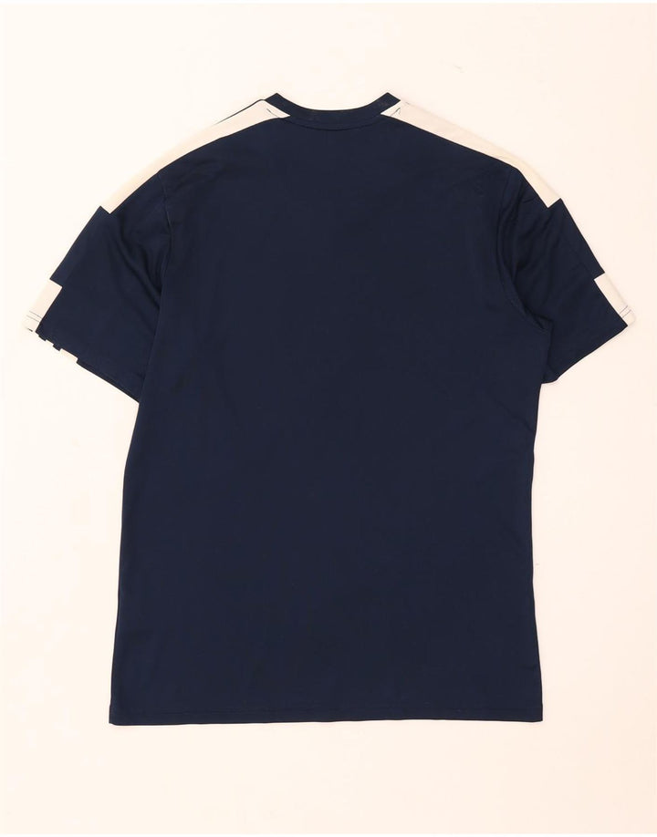 Adidas Homme Aeroready T-Shirt Top Bleu Marine Moyen Polyester
