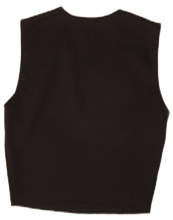Zara Chemisier court sans manches pour femme UK 8 Small Noir