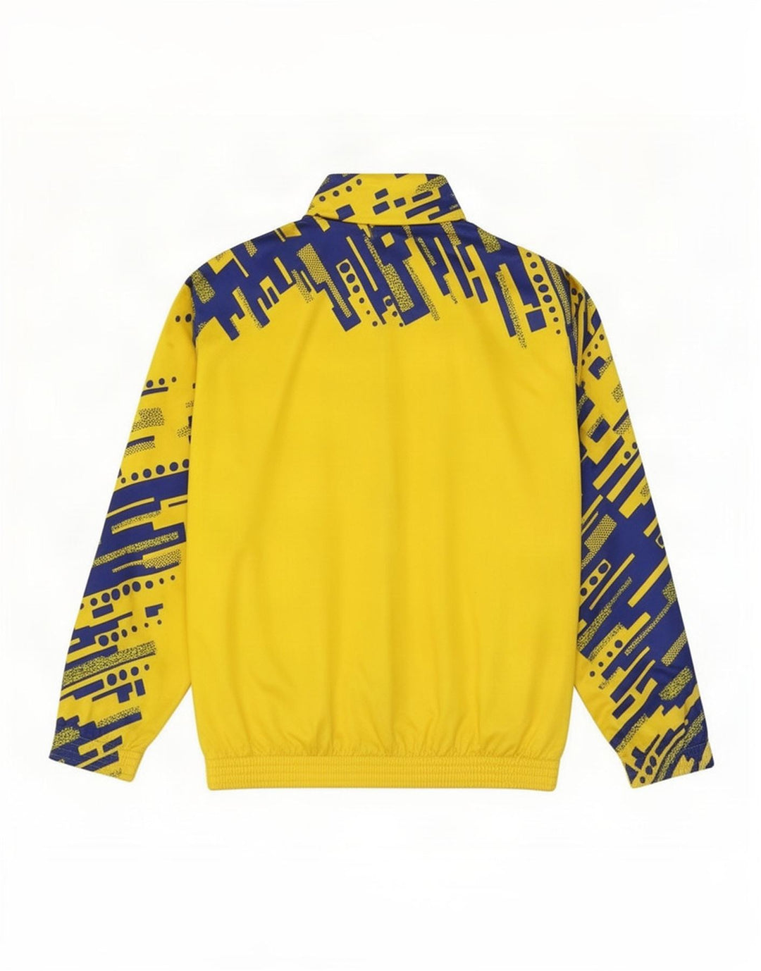 Essegi Veste de Survêtement Graphique Homme Jaune Moyen Polyester Géométrique