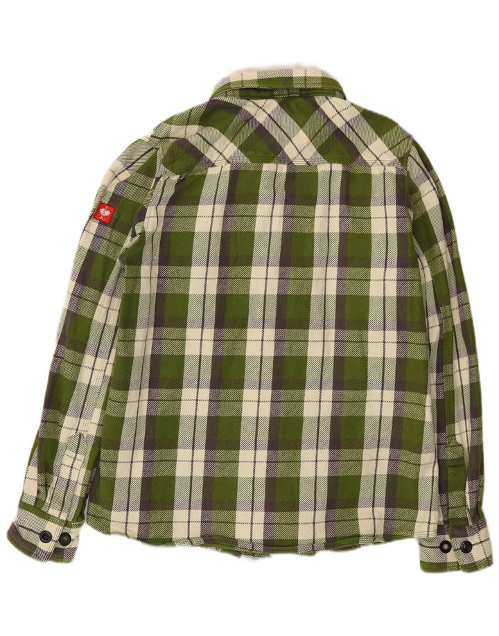Engelbert Strauss Chemise En Flanelle Homme Vert Moyen Carreaux