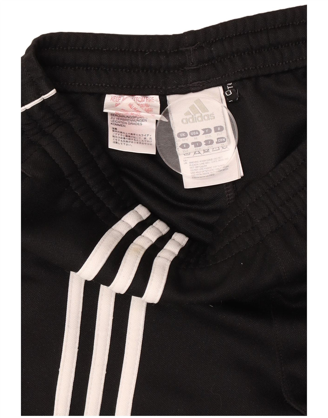 Adidas Pantalon de Survêtement Climalite Garçon 11-12 Ans Noir Polyester