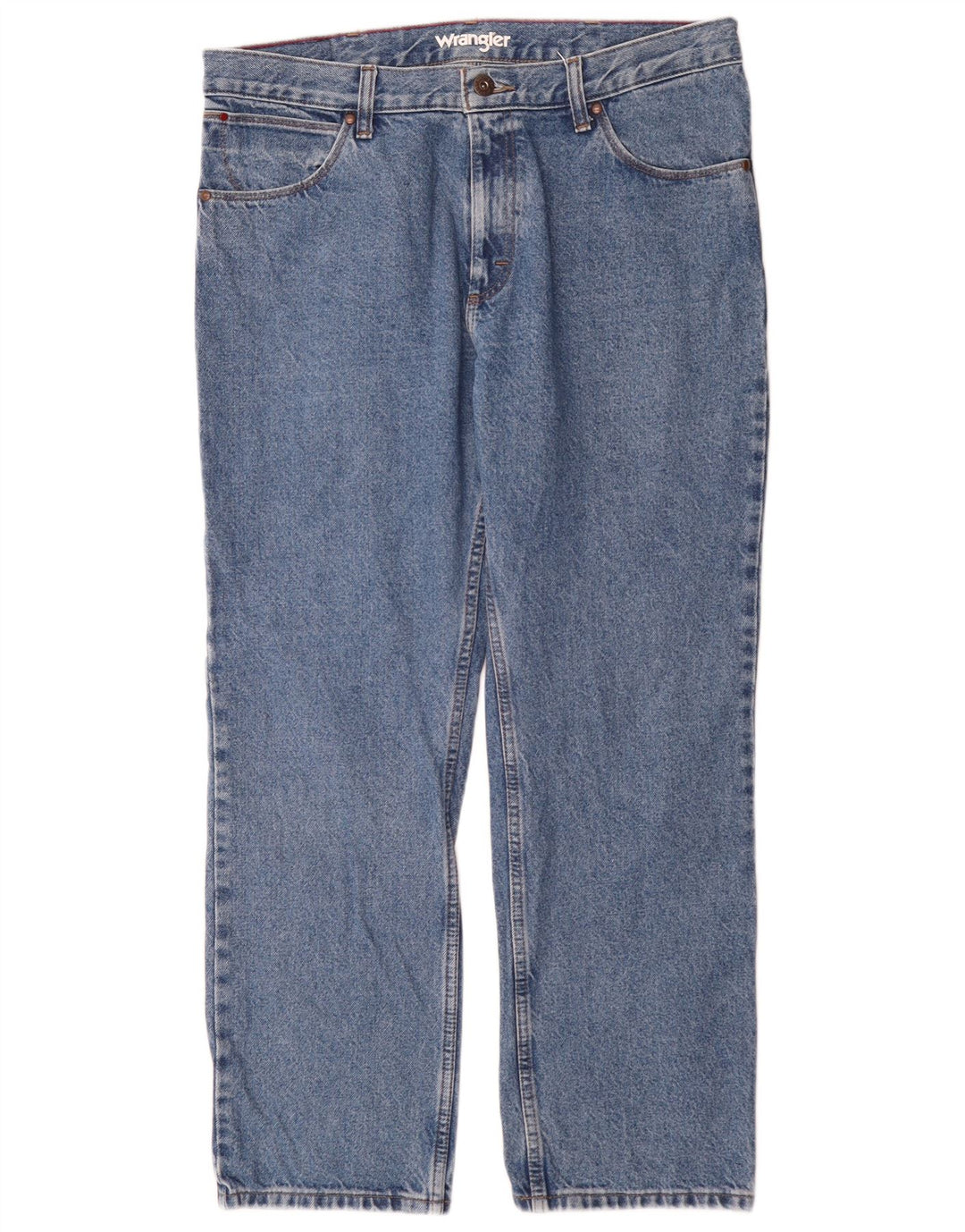 Wrangler Jean droit homme W36 L30 bleu coton