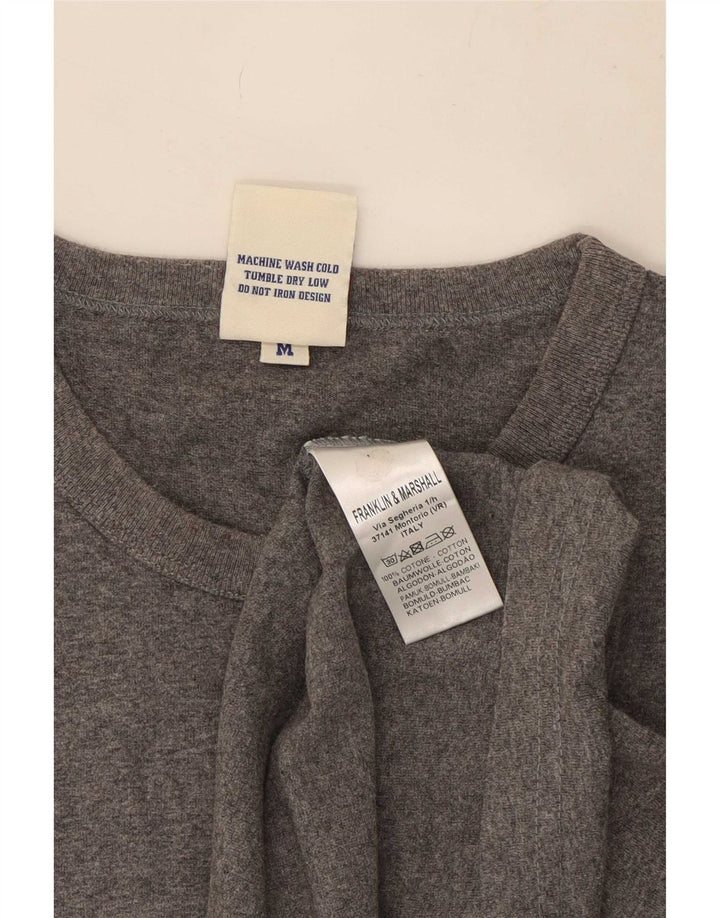 Franklin & Marshall T-Shirt Homme Gris Moyen Coton