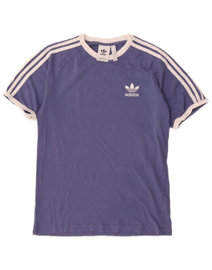 Adidas T-Shirt Homme Haut Petit Bleu Marine Coton