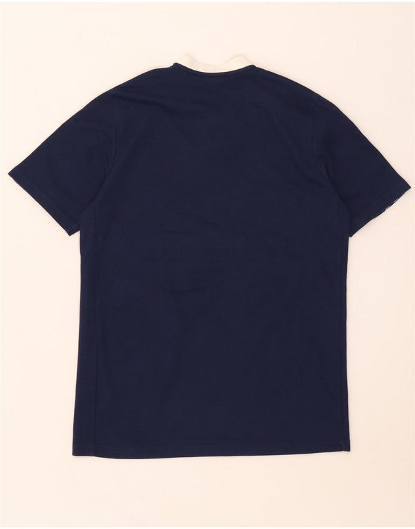 Adidas Hommes Aeroready T-Shirt Haut Petit Bleu Coton